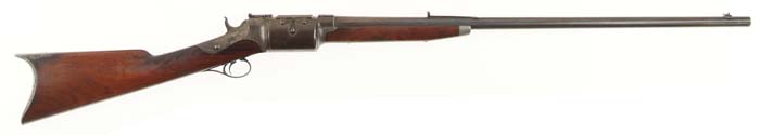 Appraisal: RARE ROPER REVOLVING RIFLE Cal rifled SN - rnd bbl