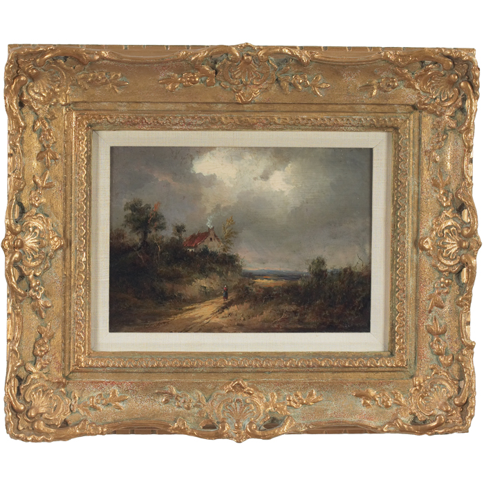 Appraisal: Patrick Nasmyth Scottish - ''The Road to the Moor ''