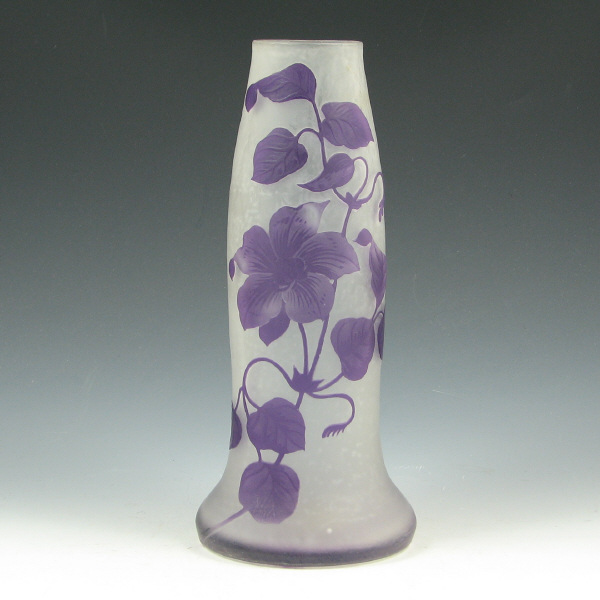 Appraisal: Cameo Art Glass Vase - Mint Very nice cameo art