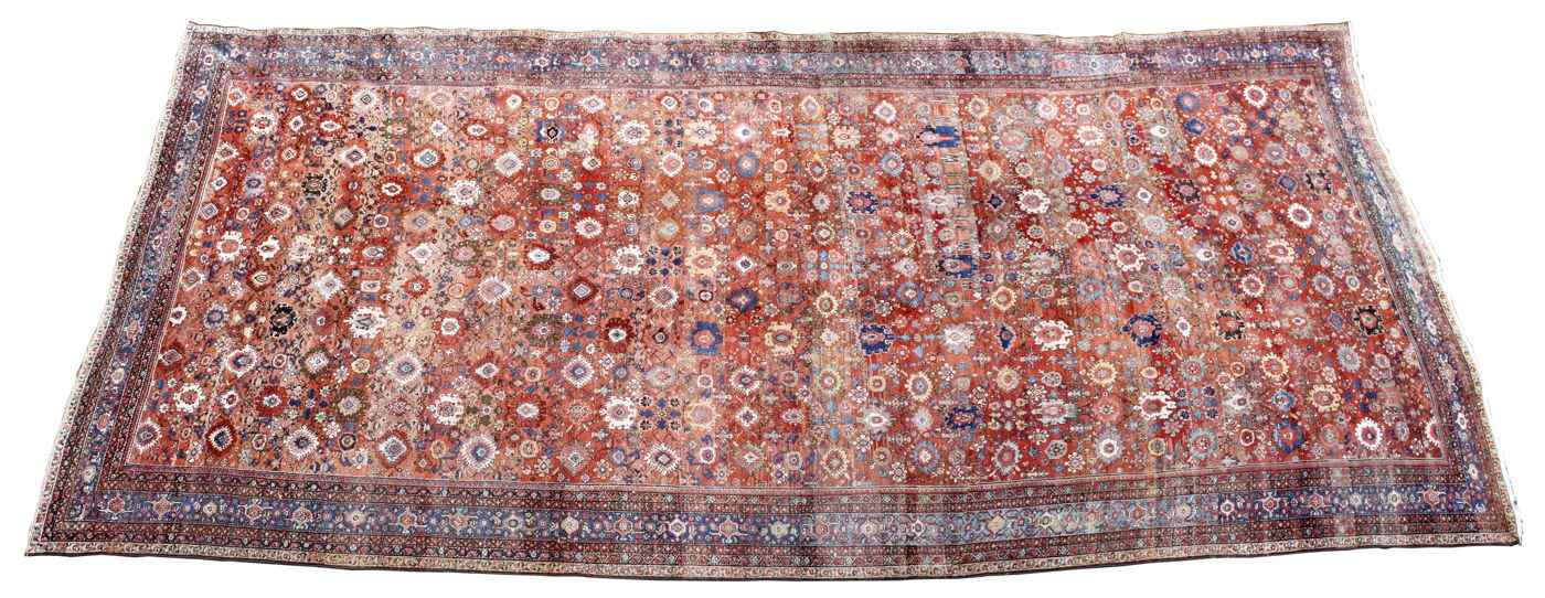 Appraisal: ORIENTAL RUG ZEIGLER MAHAL ' x ' '' Multiple rows