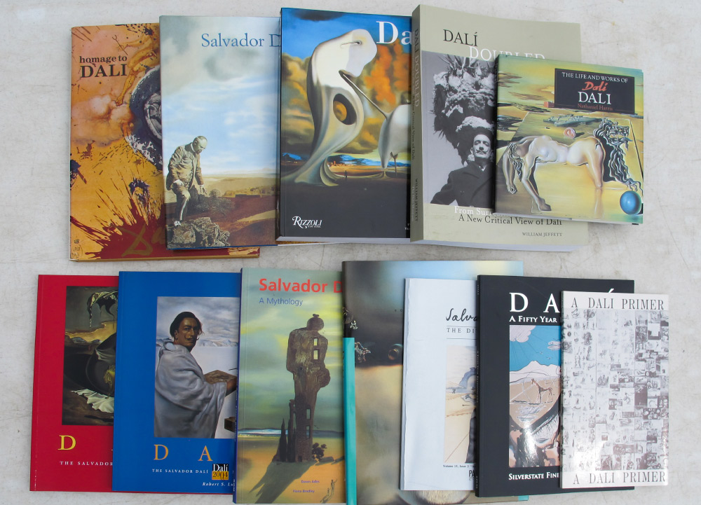 Appraisal: DALI Salvador Spanish - assorted books on Dali's artwork and