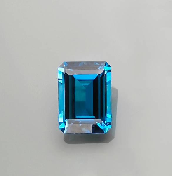 Appraisal: Blue Topaz Suitable to be mounted as a ring this