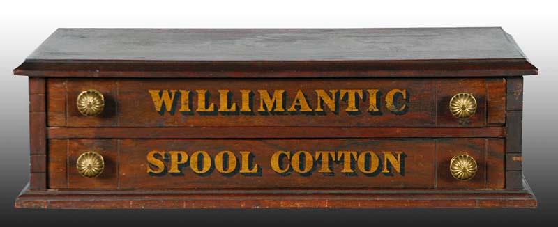 Appraisal: Willimantic Country Store Spool Cabinet Description '' W x ''