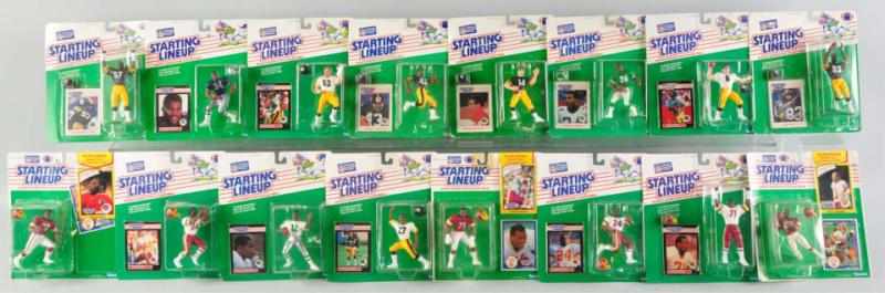 Appraisal: Lot of Kenner Starting Lineup Football Figures Description Most are