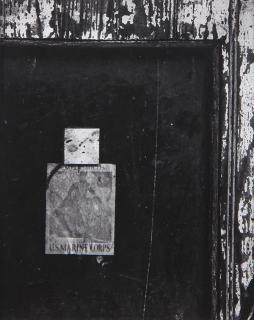 Appraisal: Photograph Aaron Siskind Aaron Siskind American - Untitled Gloucester gelatin