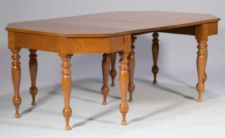 Appraisal: Sheraton Southern Banquet End Tables Pair American Southern Sheraton cherry