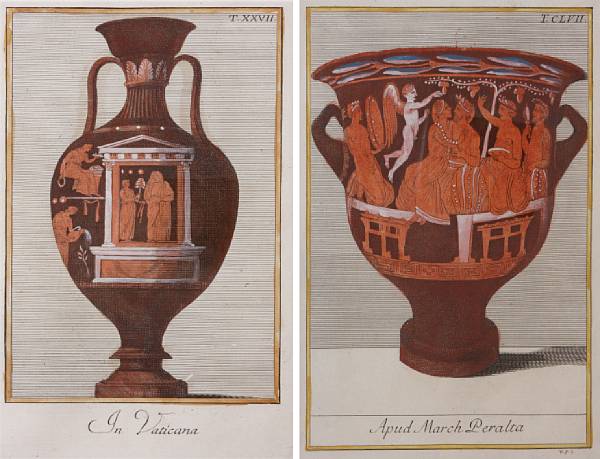 Appraisal: G B Passeri Studies of Classical Urns later Engravings with