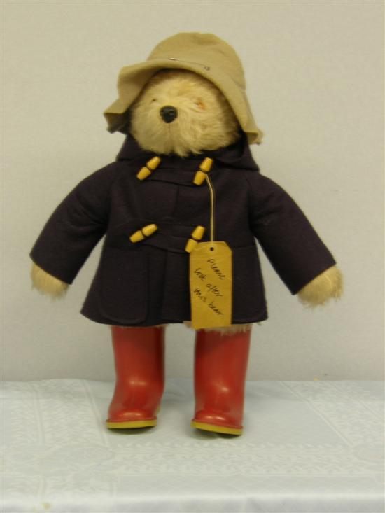 Appraisal: Paddington Bear probably by Gabrielle Designs 's in fawn hat