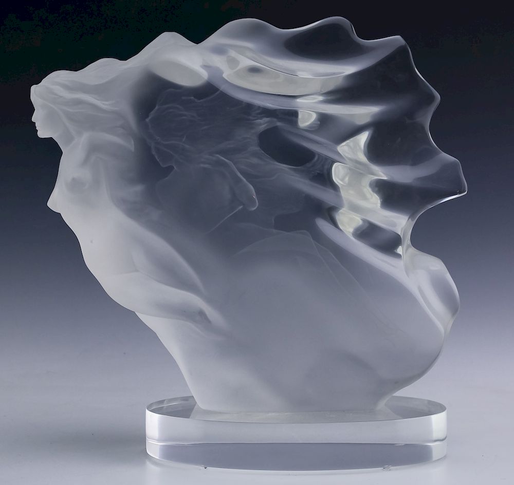 Appraisal: Frederick Hart American LE Lucite Art Sculpture Frederick Hart -