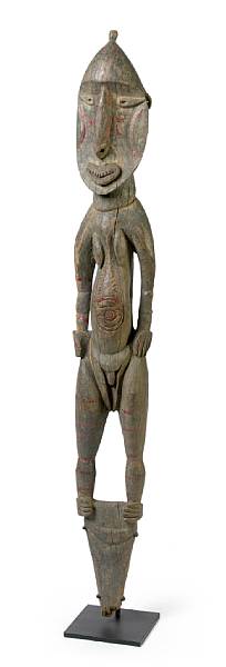 Appraisal: A Nogwi tribal figure Upper Sepik River Papua New Guinea