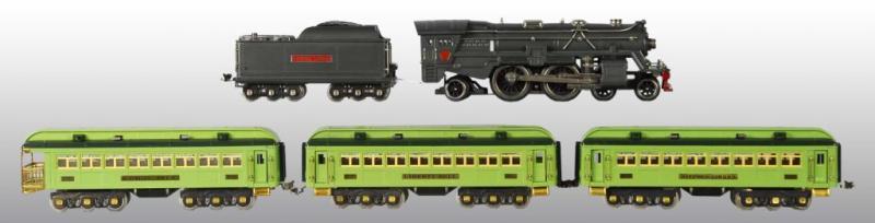 Appraisal: Lionel Standard-Gauge No W Passenger Set Description American Pre-war Includes