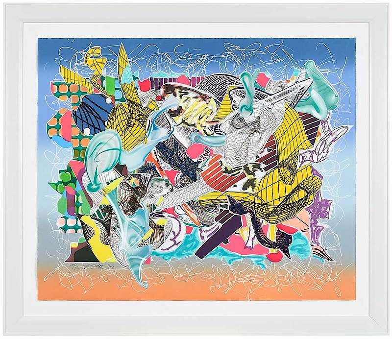 Appraisal: Frank Stella New York Massachusetts born Spectralia edition signed lower