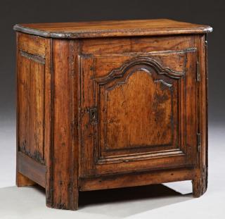 Appraisal: Louis XIV Style Carved Walnut Confiturier c Louis XIV Style