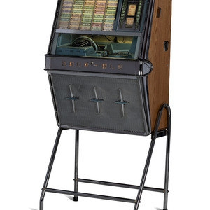 Appraisal: A Rock-Ola Model Stereophonic Jukebox including several records within and