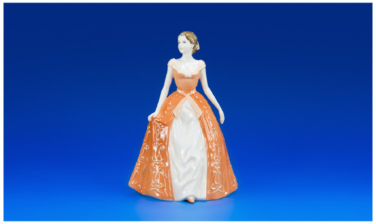 Appraisal: Royal Doulton Classics Figure Summer's Dream HN Deep Apricot Overdress