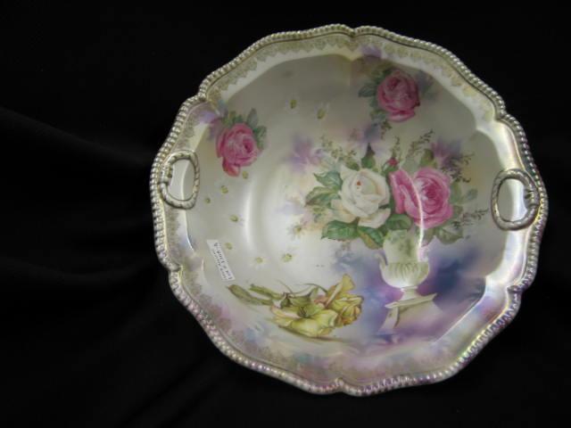 Appraisal: R S Prussia Porcelain Tiffany Bowl flowers in a vase