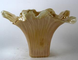 Appraisal: Murano glass vase Murano glass vase h x w