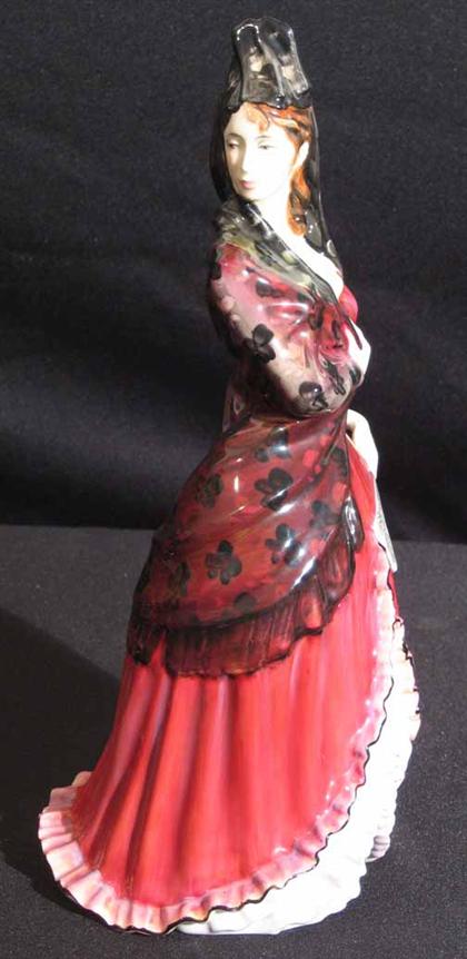 Appraisal: Royal Doulton figurine of a woman circa H in W