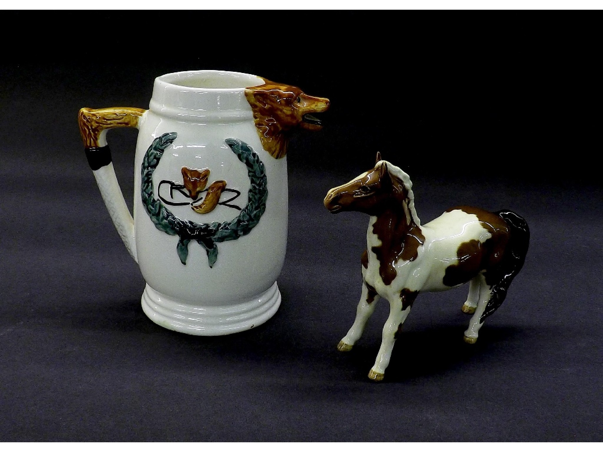 Appraisal: Beswick figure of a standing horse high together with a