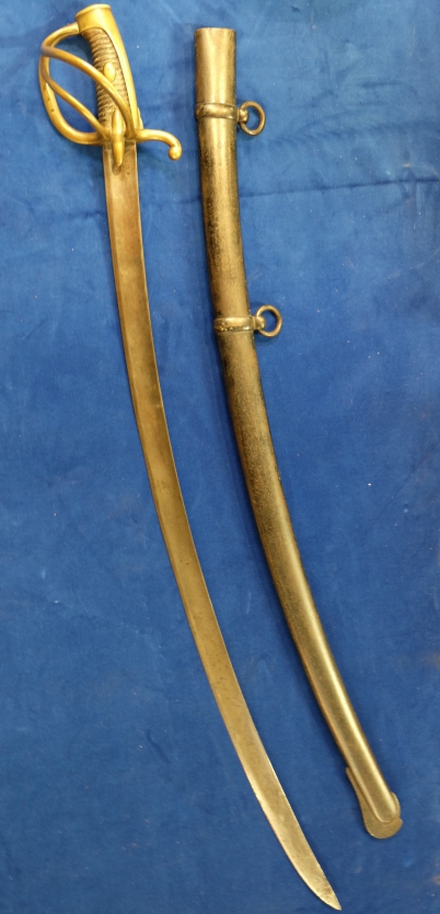 Appraisal: Model French Napoleonic Light Cavalry Sabre inscribed Mfture Imple du