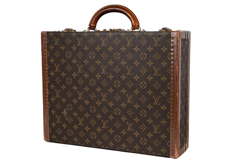 Appraisal: LOUIS VUITTON MONOGRAM HARD SIDE BRIEFCASEstamped to interior with monogram