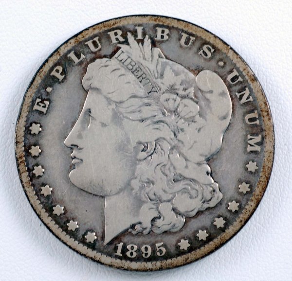 Appraisal: -S Morgan silver dollar CONDITION Fine to Very Fine