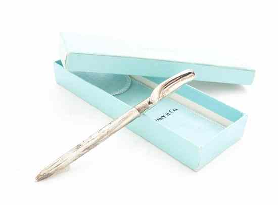 Appraisal: An American Sterling Silver Pen Elsa Peretti for Tiffany Co