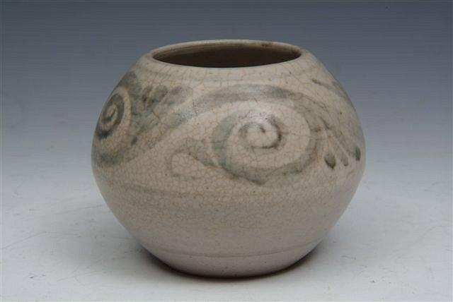 Appraisal: A CHARLES VYSE STONEWARE SMALL VASE in the Chinese style