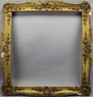 Appraisal: Gill Lagodich Gilded Carved Frame Gill Lagodich Gilded Carved Frame