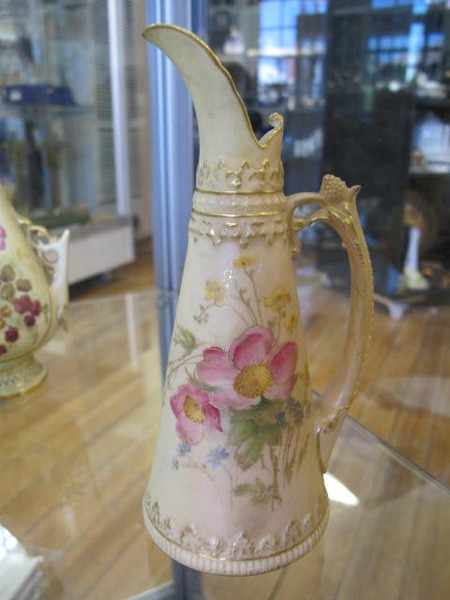 Appraisal: ROYAL WORCESTER BLUSH IVORY JUG