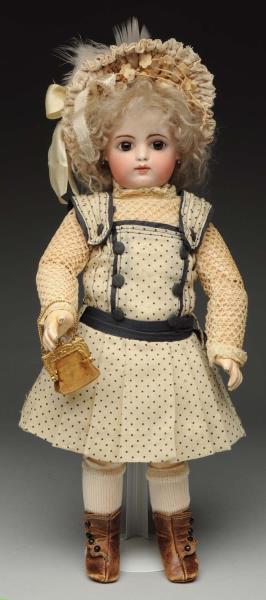 Appraisal: Delightful F G B b Doll French bisque socket head