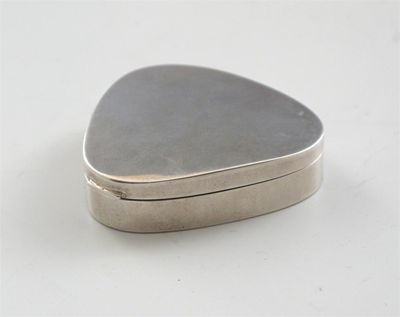 Appraisal: By Anthony Hawksley a triform pill box hinged case a