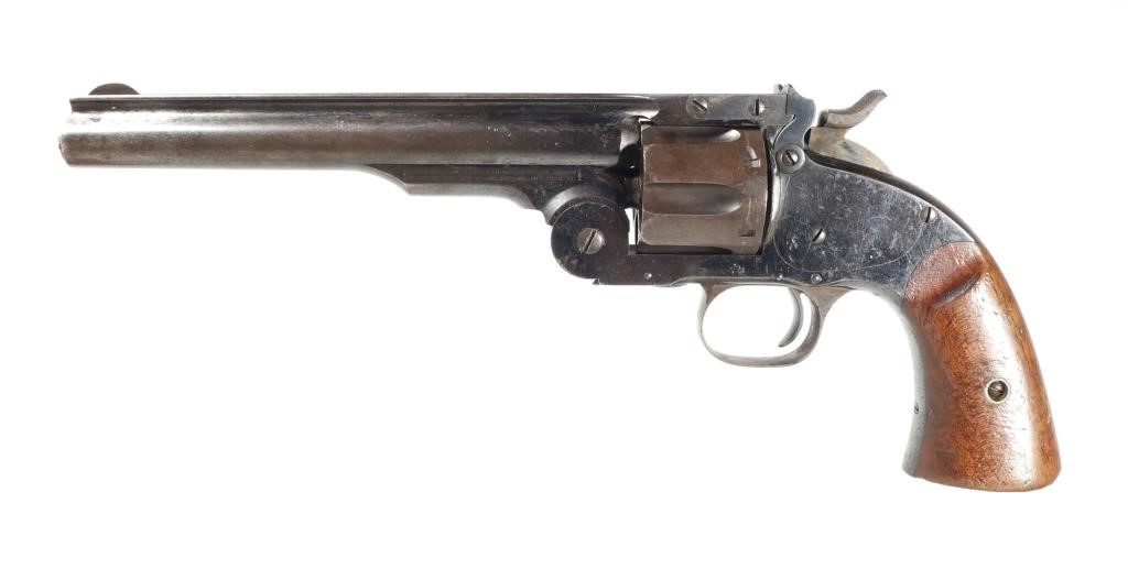 Appraisal: First model S W Schofield single-action revolver Serial numbers match