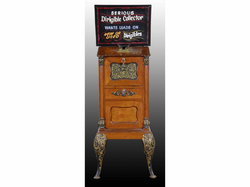 Appraisal: Coin-Operated Cail-O-Scope Mutoscope Description -cent penny arcade Working Replaced arcade