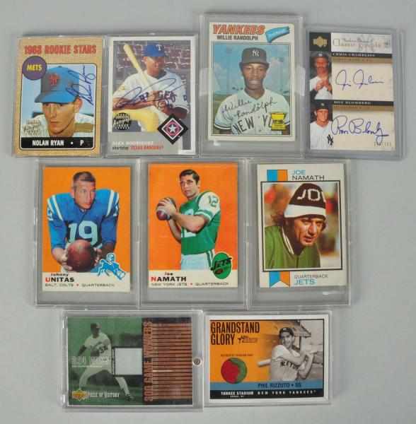 Appraisal: Lot of Vintage Contemporary Sports Cards Description Includes six baseball