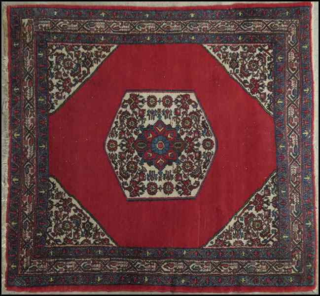 Appraisal: PERSIAN WOOL RUG ' '' x ' '' Condition No