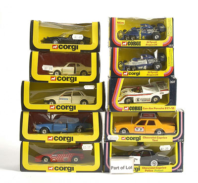 Appraisal: Corgi group of Cars - including No Rolls Royce No