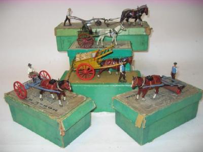 Appraisal: Five Britains Farm Series Models F General Purpose Plough F