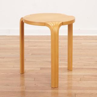 Appraisal: Alvar Aalto for Artek fan leg occasional table Alvar Aalto