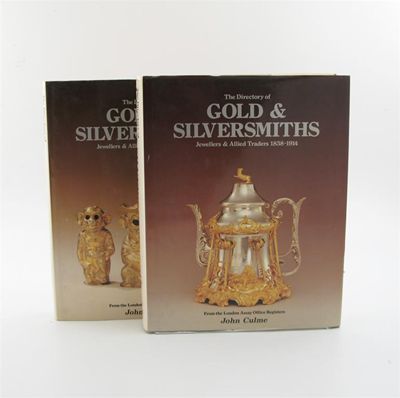 Appraisal: Culme J The Directory of Gold Silversmiths in two volumes