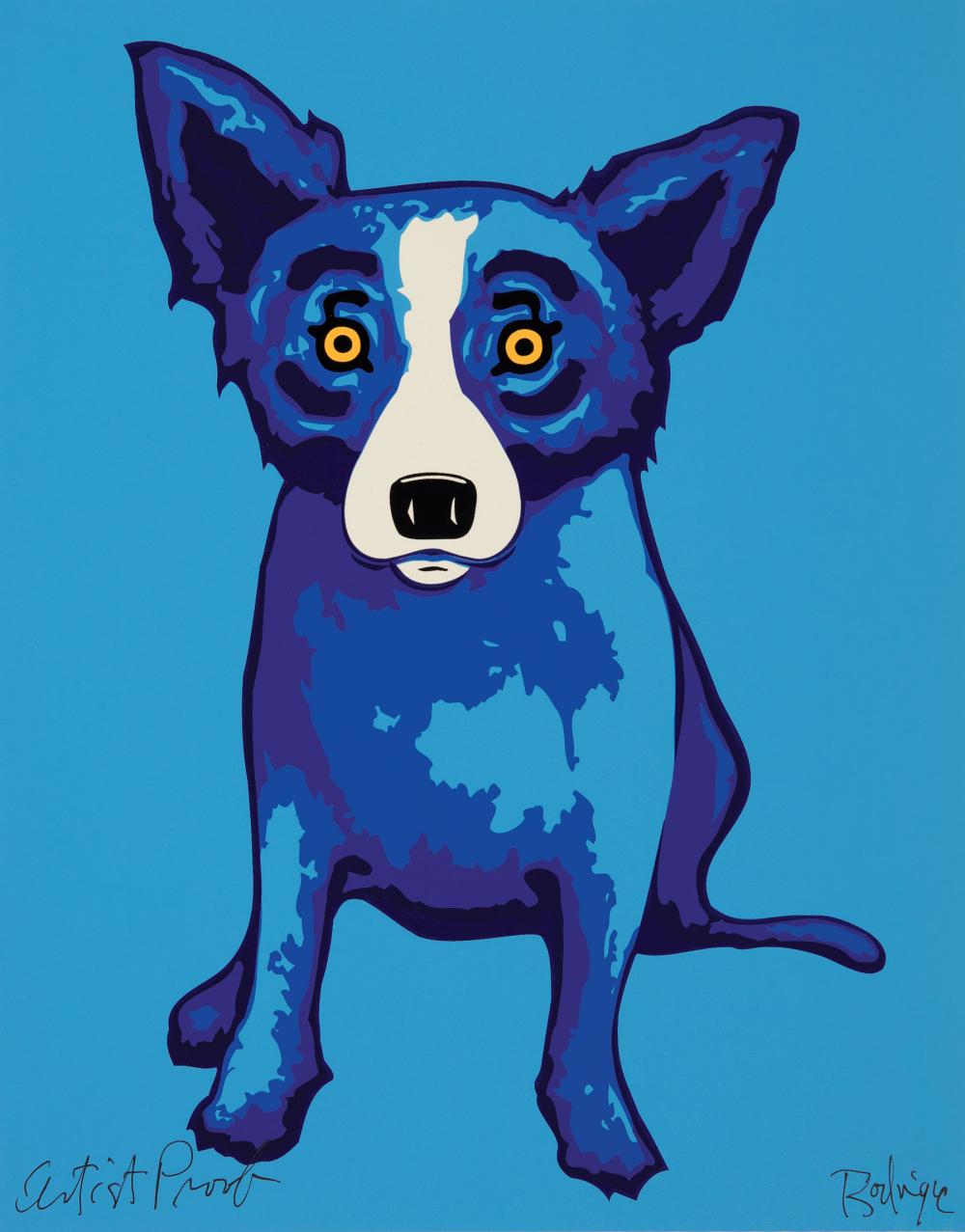 Appraisal: George Rodrigue American Louisiana - Blue Skies Shining on Me