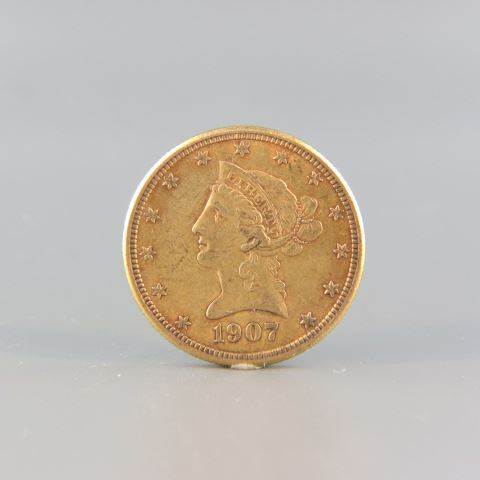 Appraisal: -D U S Liberty Head Gold Coin choice A U