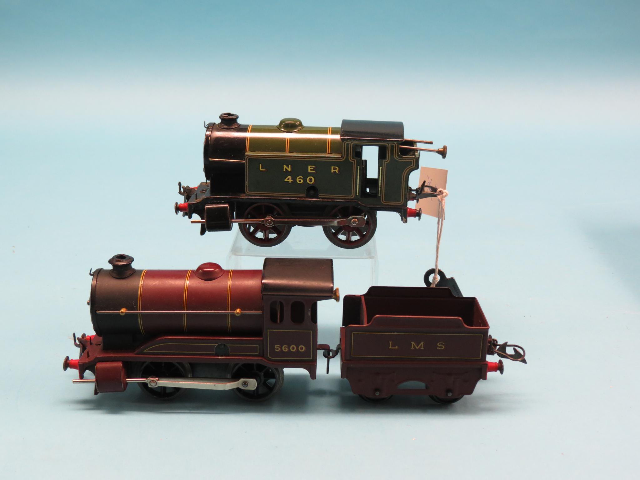 Appraisal: A Hornby gauge tank locomotive LNER green livery and a