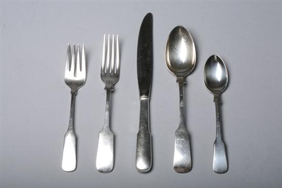 Appraisal: -PIECE GORHAM STERLING SILVER FLATWARE SERVICE Old English Tipt pattern