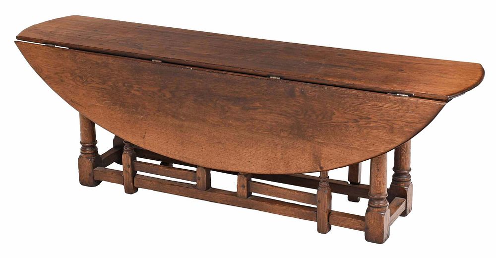 Appraisal: Unusual William and Mary Style Coffee Table British th century