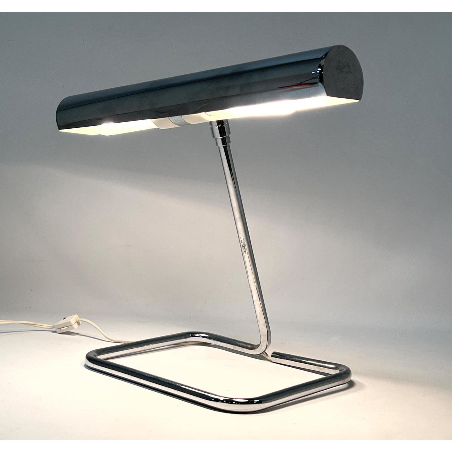 Appraisal: KOCH and LOWY chrome desk lamp OMI Dimensions H inches