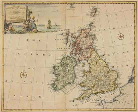 Appraisal: MAP HOMANN JOHANN S R I Circulus Rhenanus Superior Nuremberg