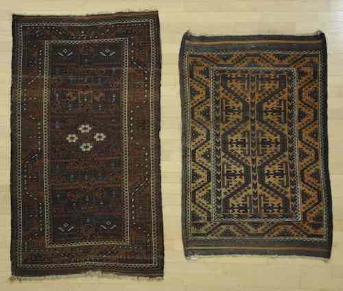 Appraisal: Two Balash carpets early th c ' x ' and