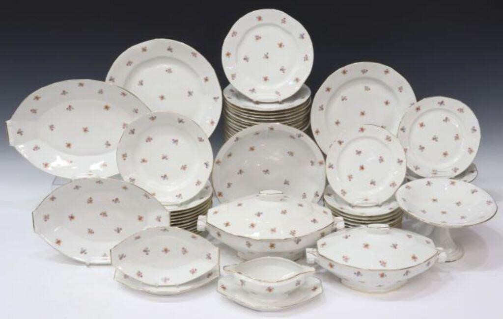 Appraisal: lot of French Usine Marc Larcheveque UML porcelain dinner service