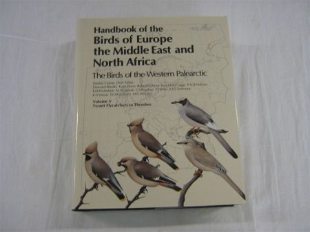 Appraisal: STANLEY CRAMP HANDBOOK OF THE BIRDS OF EUROPE THE MIDDLE